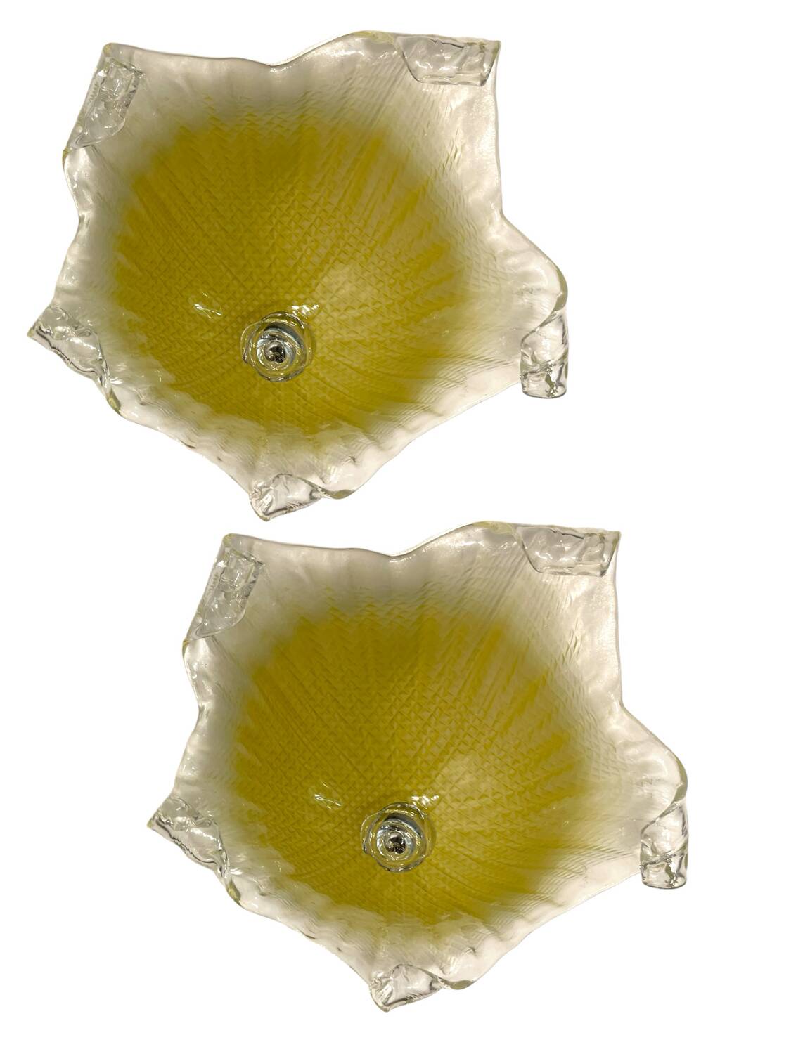 Venetian Murano Glass Sconces Set of 2