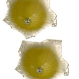 Venetian Murano Glass Sconces Set of 2