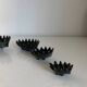Vintage 1950 hedgehog ashtrays by Walter Bosse for Hertha Baller