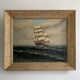 Old marine painting