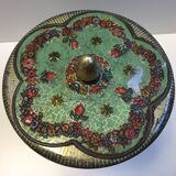 Vintage Tin Container Made in Holland 1950 Biscuit Box Candy Box