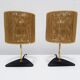 Paire de lampes de table Mid Century Modern Carl Aubock 1940s