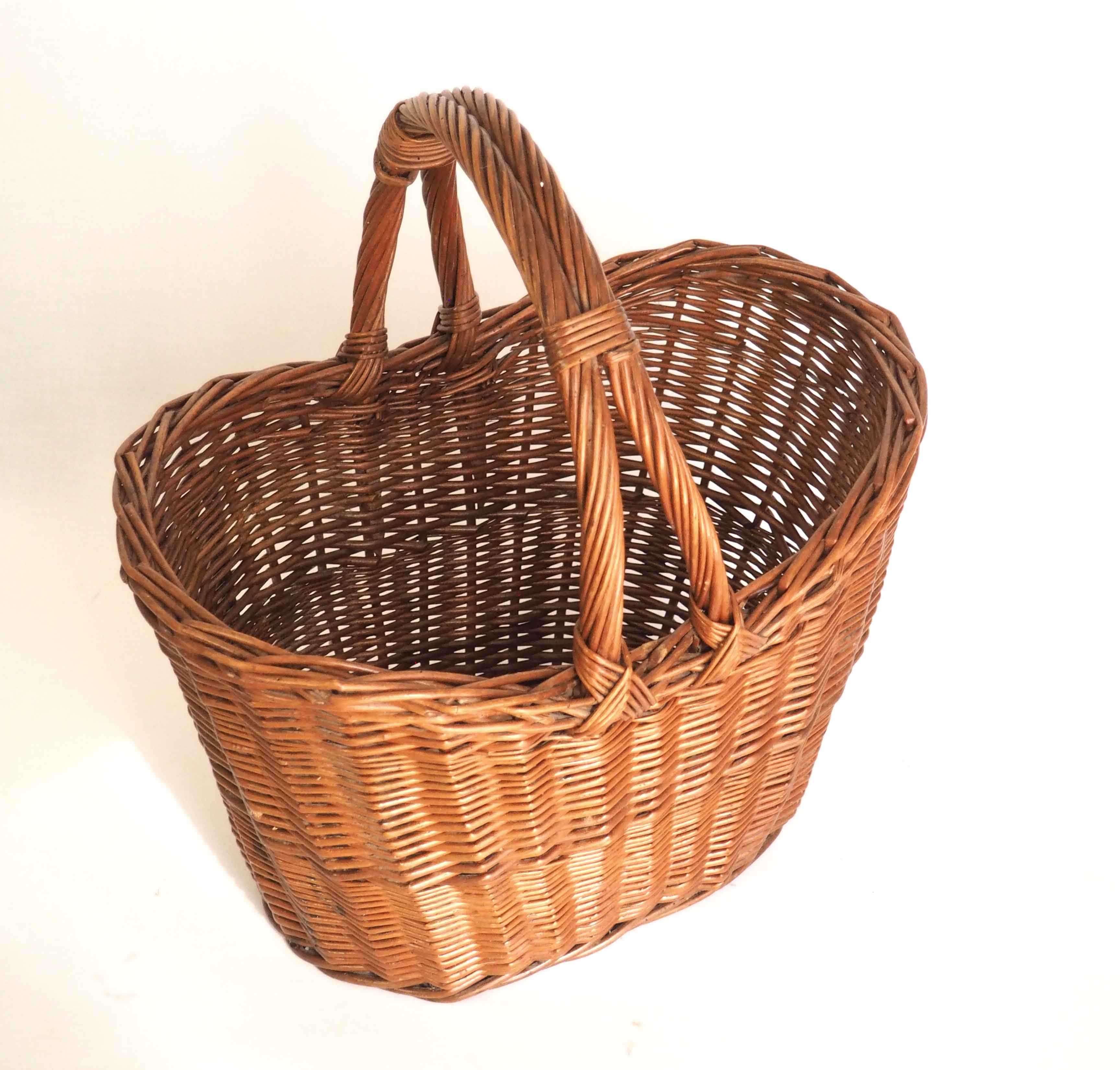 Old wicker basket