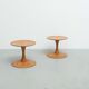Set of 2x stools by Nanna Ditzel for Kolds Sawmill, 1960s