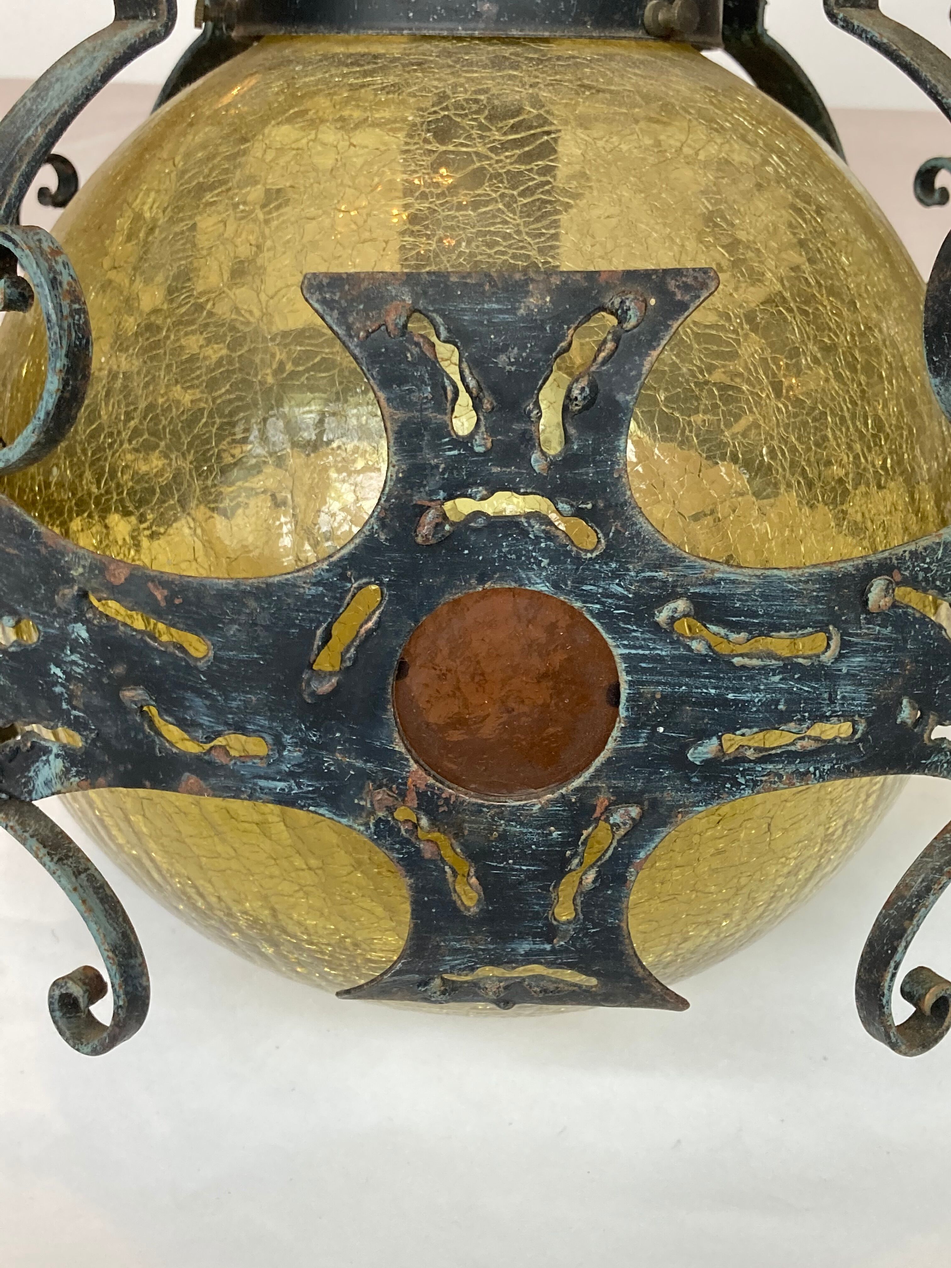 Paire de lampes hollandaises brutalistes
