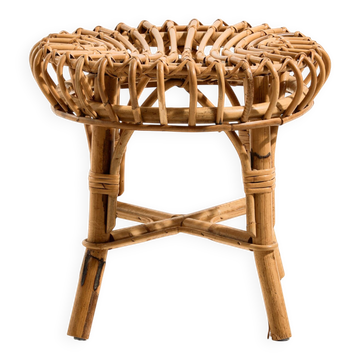 Tabouret en bambou par Franco Albini pour Bonacina