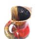 Vallauris free-form ceramic art vase stamped DC