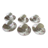 Limoges porcelain coffee cups and saucers