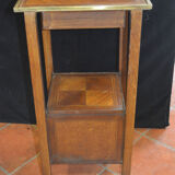 Bedside in iron and wood