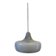 Suspension opaline grise année 50