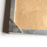 Tableau link of chain kinetic optical art signed by Patrick Dupré