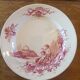 Set of 3 plates in iron earth jules vieillard model trianon