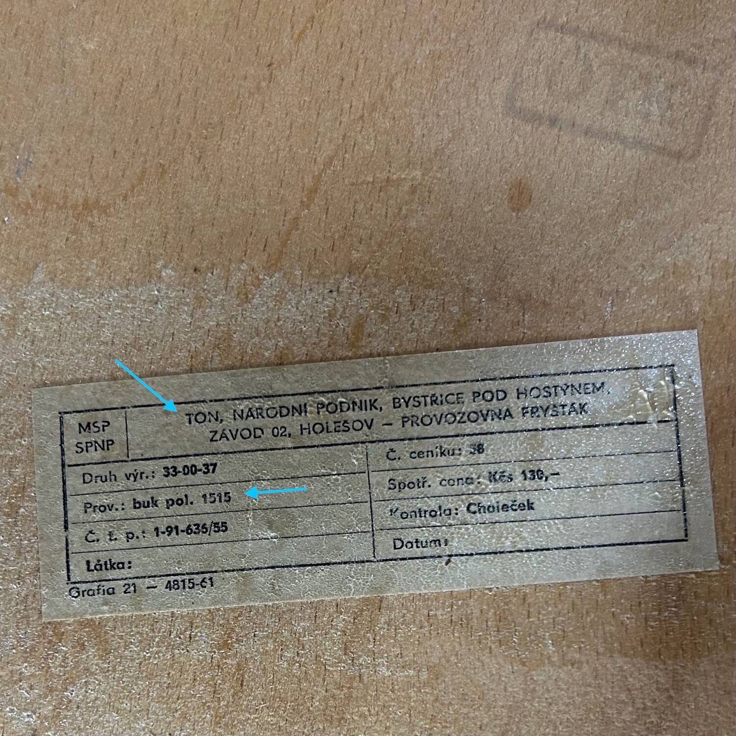 Vintage armchair 1515 by oswald haerdtl for thonet, 1950s