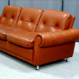 Leather sofa, 1970