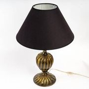 Paire de lampes de table en verre de Murano, Italie, 1950.