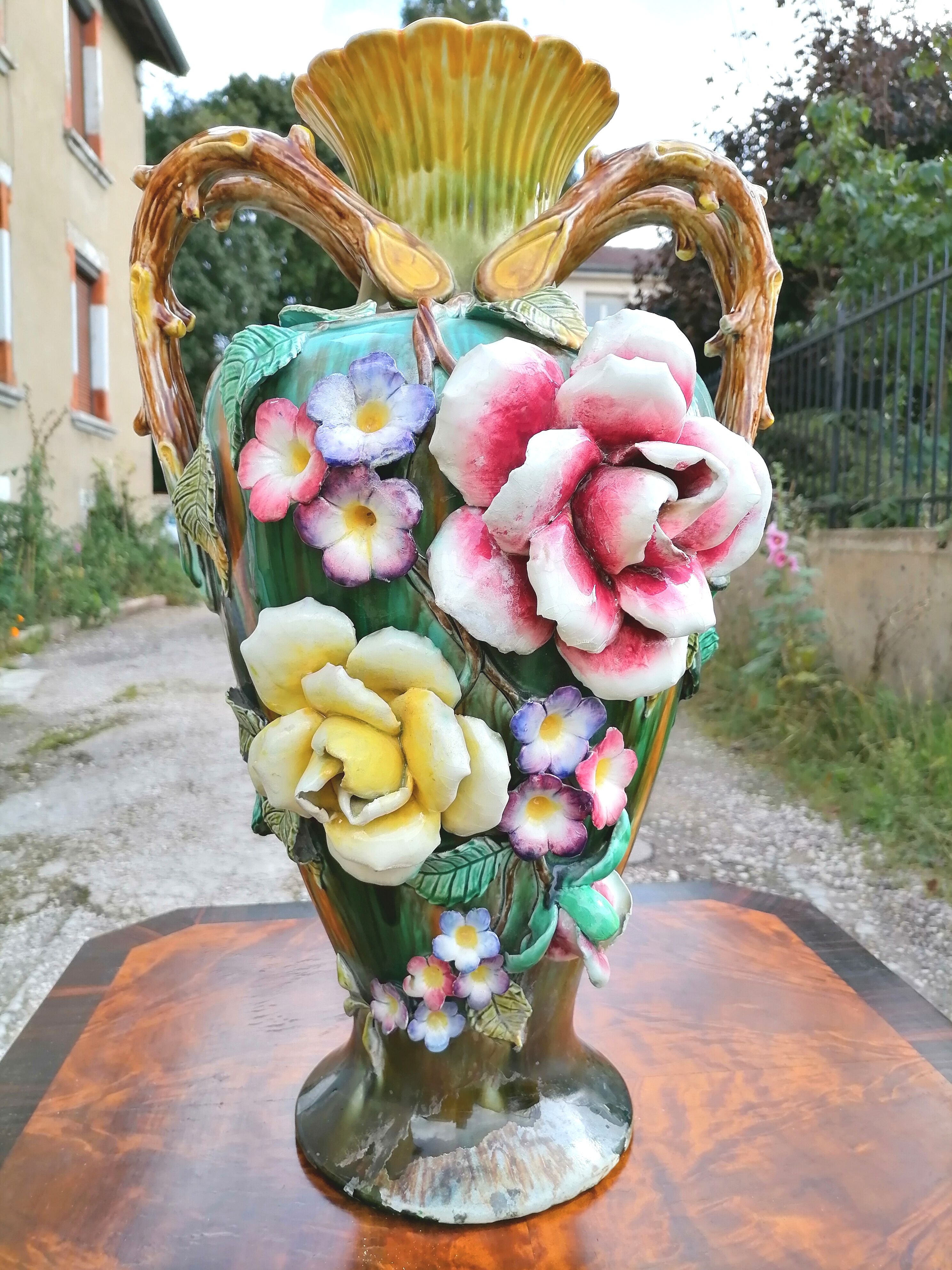 Vase barbotine