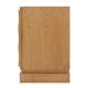 Italian Oak Wood Sideboard with Hand Carved Patterns in the Doors, Italy