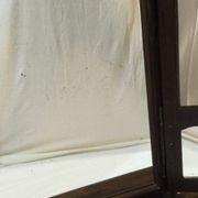 Miroir avec ses portes fleuries 90x111cm
