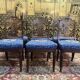 Suite de 6 chaises Anglaises - Victoriennes