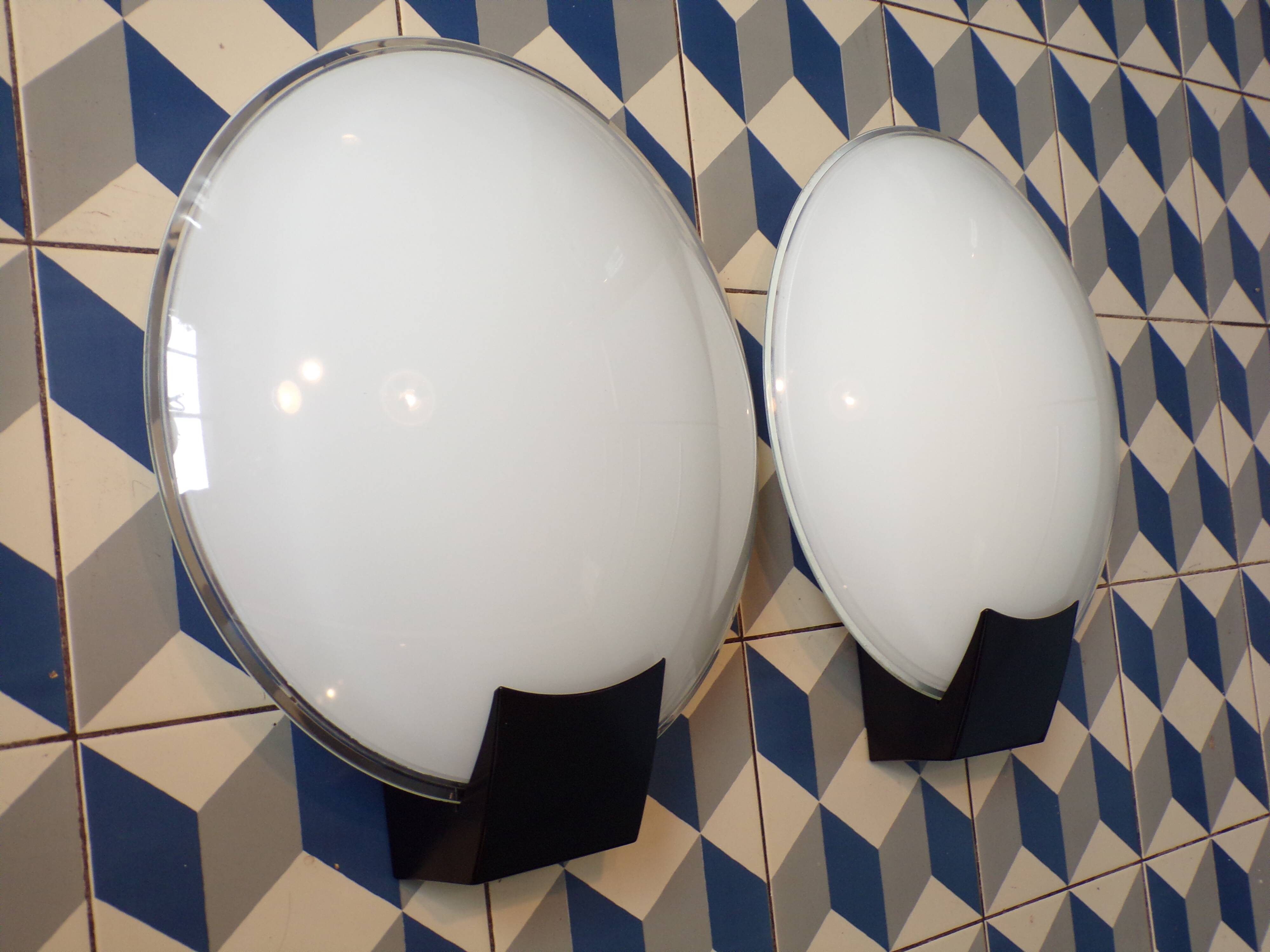 Pair of Disco Thorn wall lights Ø35cm