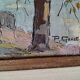 Double-sided oil by paulette genet (1890-1983) french school