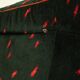 Convertible sofa in black velvet, 80s