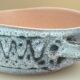 Oval enamelled ceramic dish, signed Jean Austruy, 50s/60s design