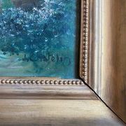 Toile, paysage de montagne de Chatelin