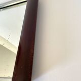 Art Deco tray, mirror, wood and metal