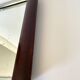 Plateau Art Deco, miroir, bois et métal