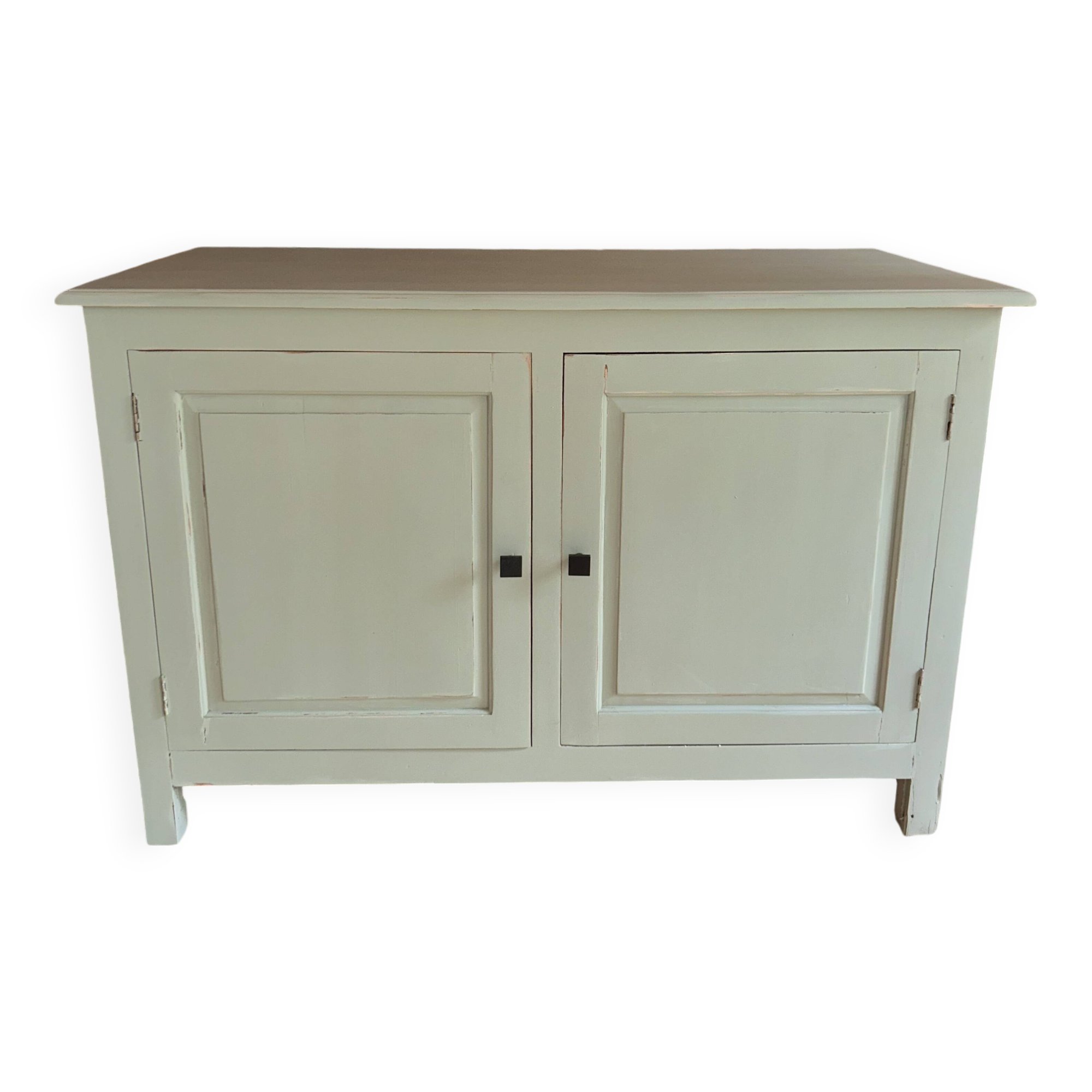 Renovated solid wood sideboard