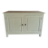 Renovated solid wood sideboard