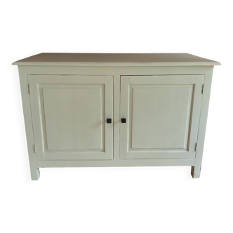 Renovated solid wood sideboard