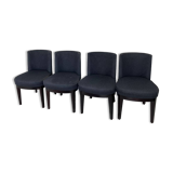 Set of 4 Siegfried Philippe Hurel Chairs