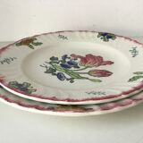 Longwy "head to head" plates