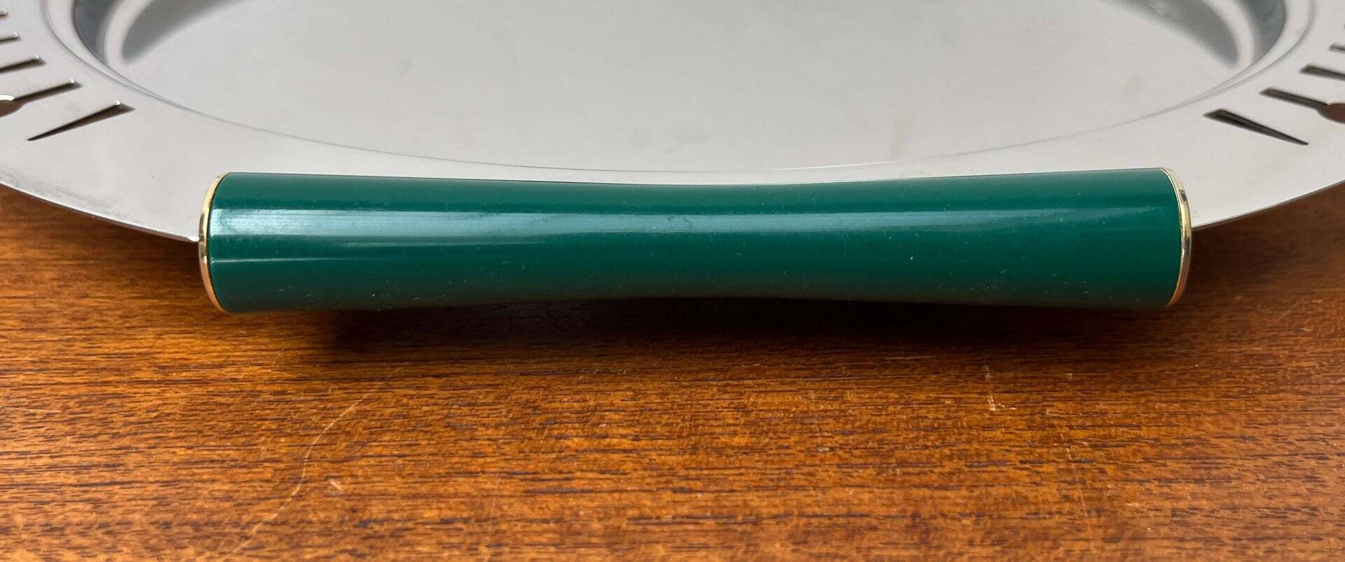 Postmodern Metal Tray from Inoxbeck, Italy, 1980s