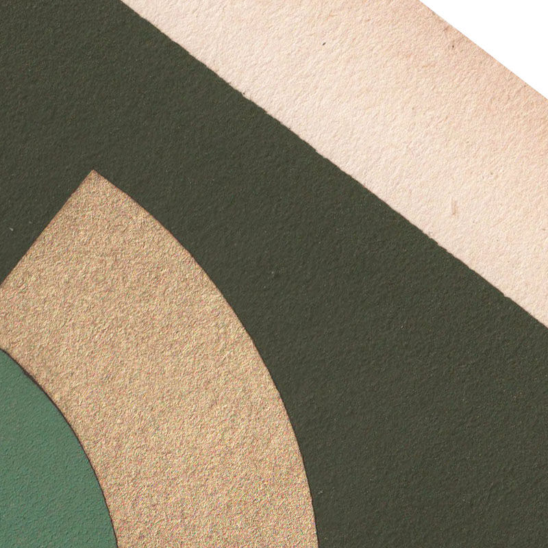 Collage on dated and signed paper without frame 54C