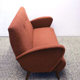 Mid-century three seats sofa of Italian production, 1950s