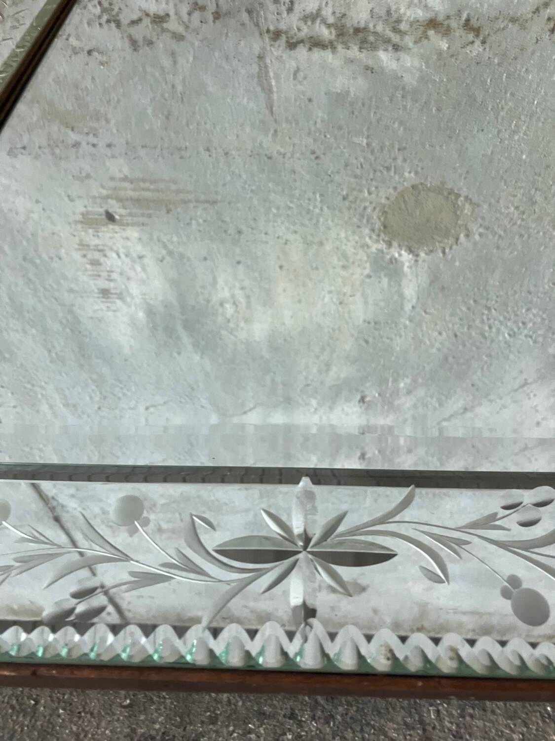 Venetian mirror from the 1950s