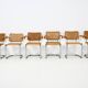 Set of 6 dining chairs Style B32 by Marcel Breuer