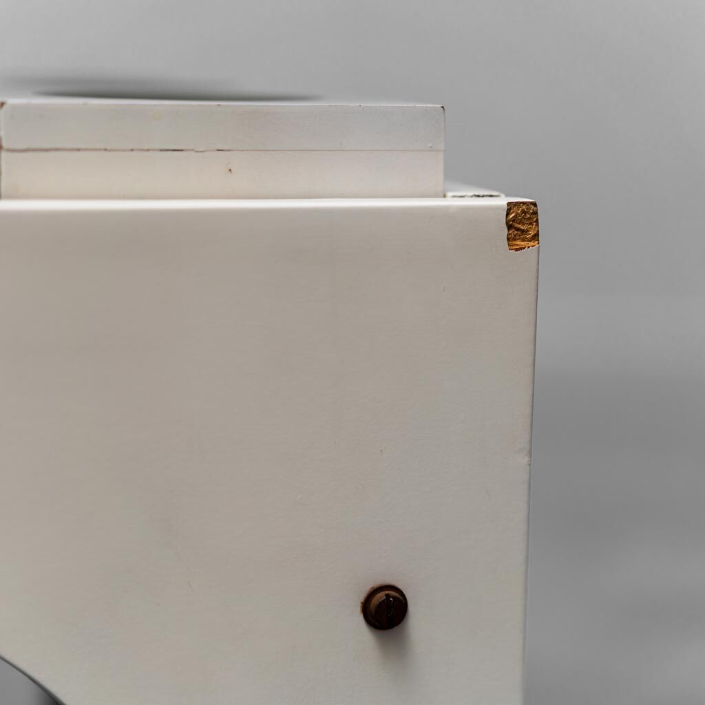 Bar trolley in smoked glass smoked 1970