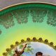 Assiette decorative porcelaine collection made in germany scene antique art déco