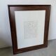 Henri Matisse vellum screenprint framed by King McGraw
