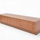 Enfilade basse style scandinave restaurée teck
