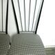 Paire de chaises Colette Gueden pied de poule années 50