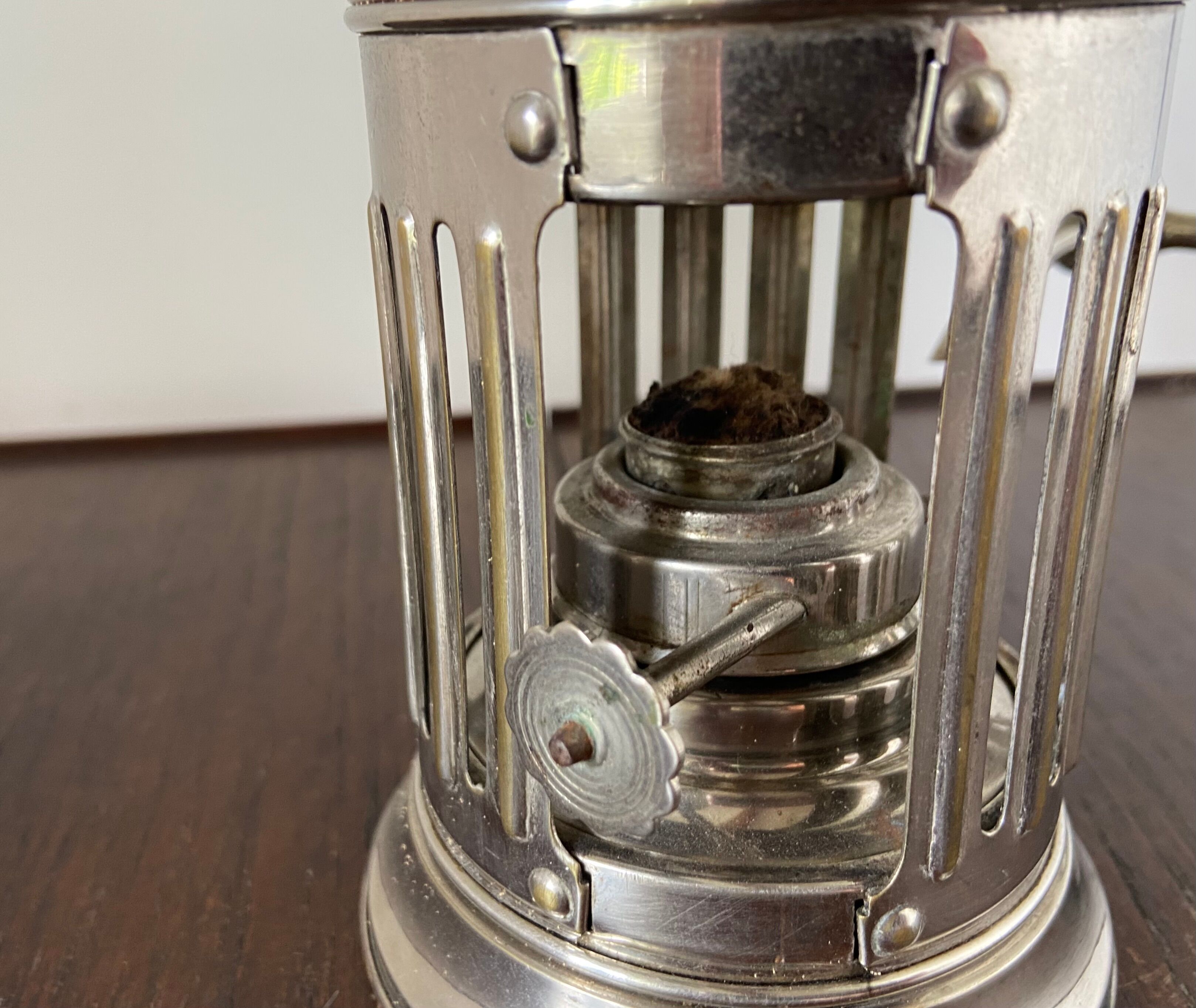 Antique pressure coffee maker 3 taps