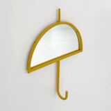 Umbrella Mirror with Hook by L'Isolache Non C'è, 1980