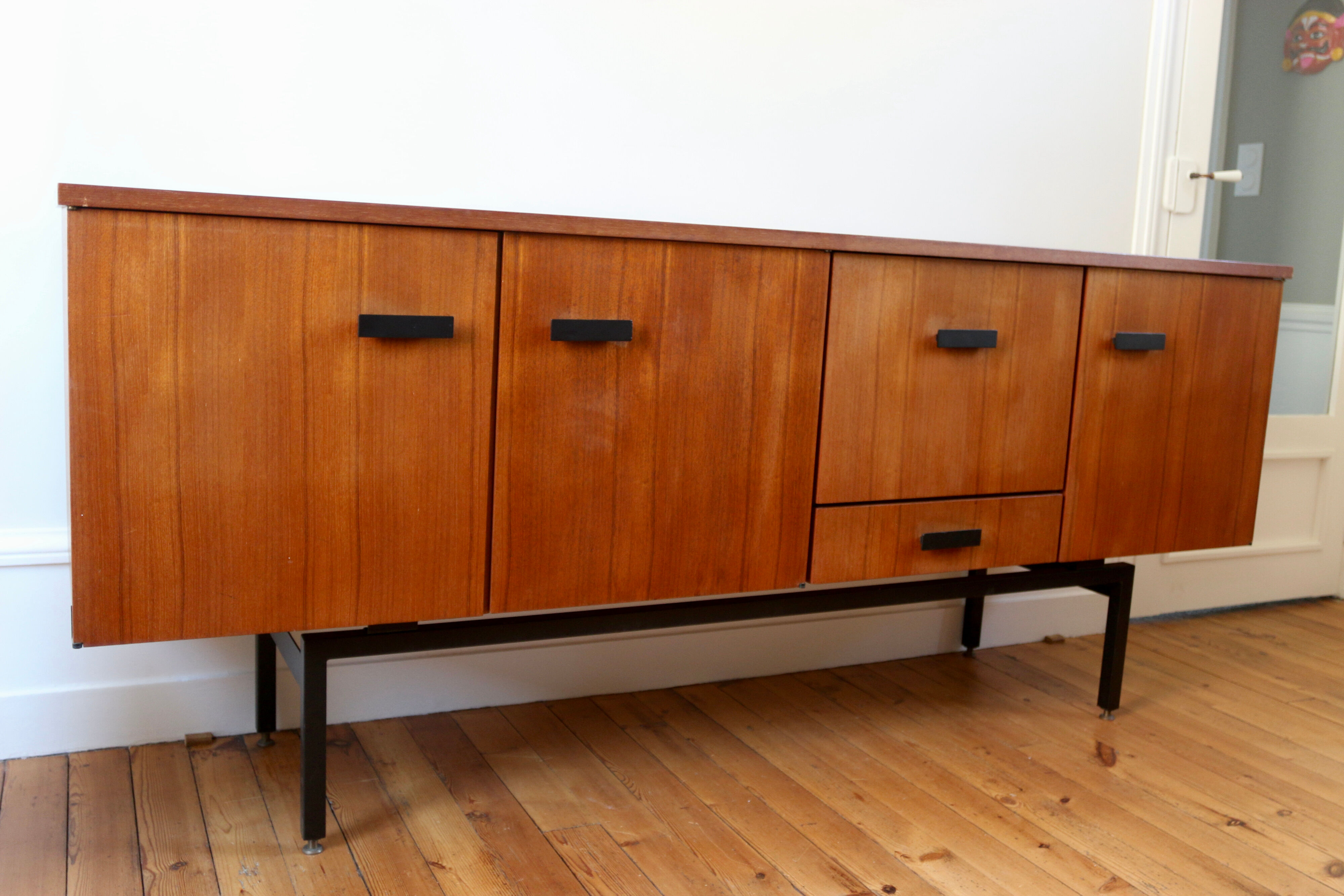 Modernist vintage teak 1950
