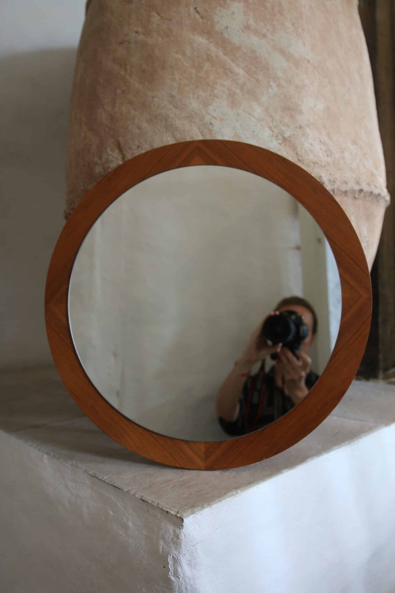 Vintage Scandinavian design mirror, 1960s