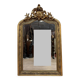 large Napoleon III period mirror in gilded wood circa 1880